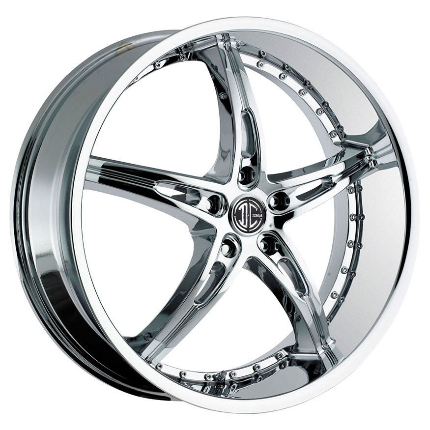 2Crave No.14 Wheel Rim 20x8.5 5x108 ET+35mm 74.10mm Chrome