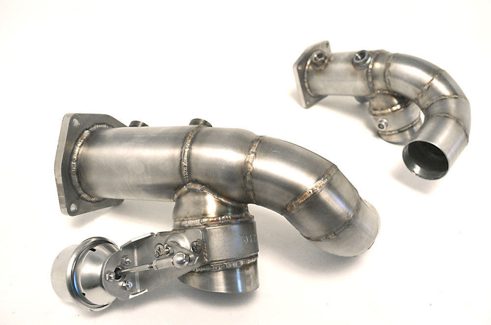 Agency Power Cat Delete Valvetronic Sleeper Race Pipes Porsche 997.2 Turbo 10-12 