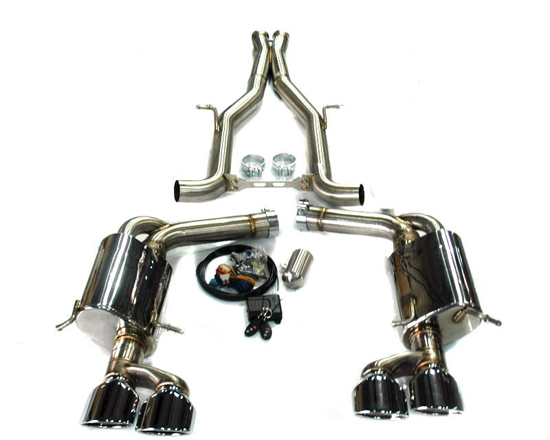 Agency Power Electronic Valve Controlled Exhaust Muffler Mercedes-Benz C63 AMG 12-13