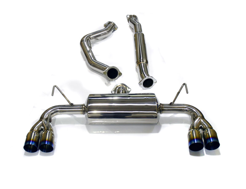 Agency Power Titanium Tip Catback Exhaust Subaru STI 08-12 
