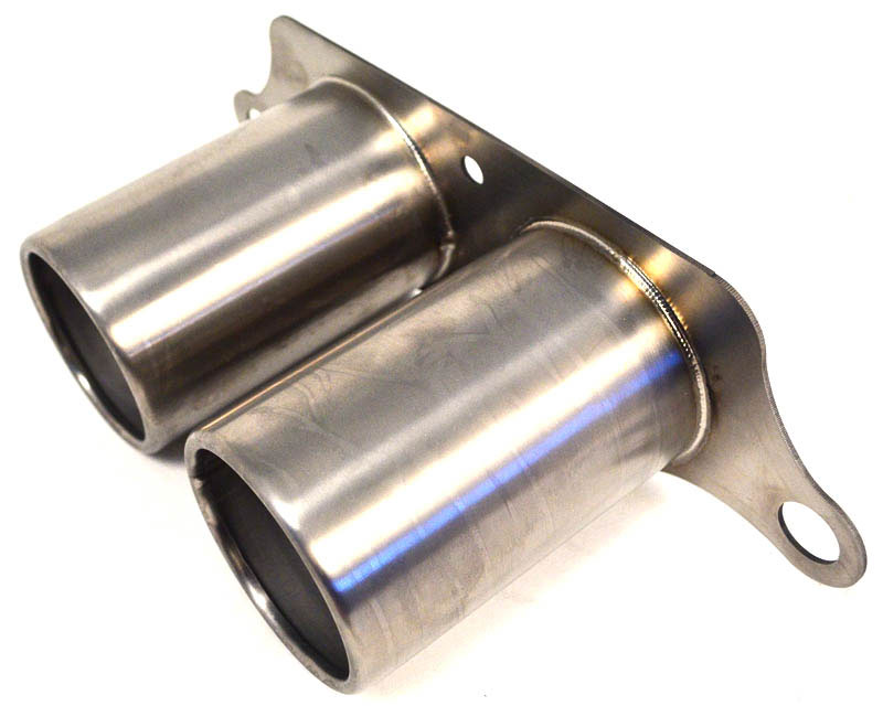 Agency Power Titanium Exhaust Brushed Tips Porsche 997 GT3 GT3RS 07-12 