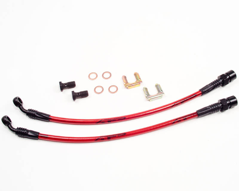 Agency Power Front Steel Braided Brake Lines Pontiac Solstice 06-09 