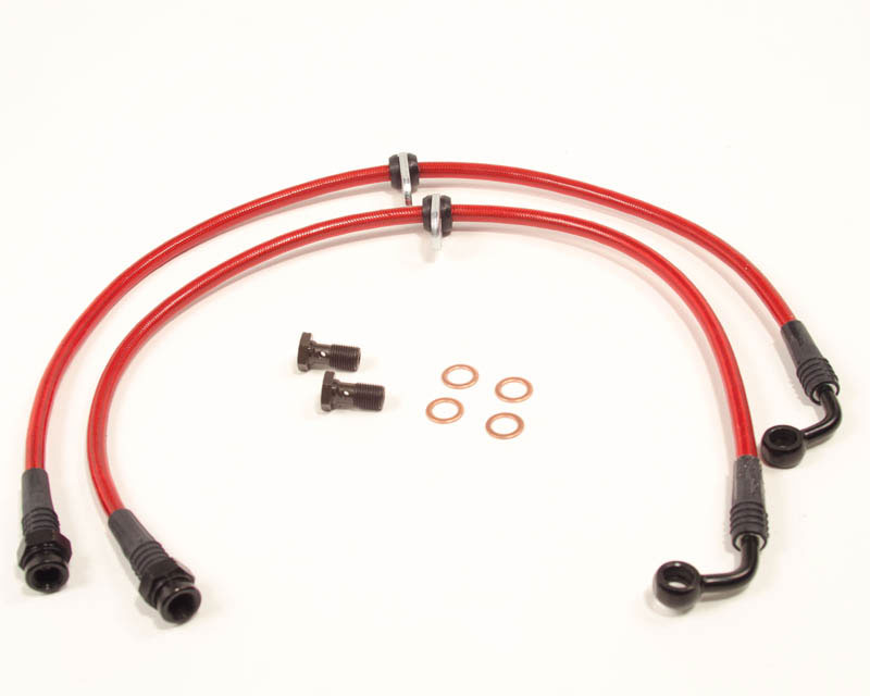 Agency Power Front Steel Braided Brake Lines Acura RSX 02-06 