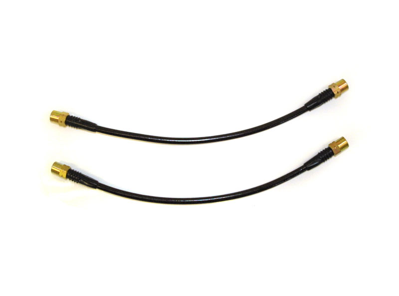 Agency Power Front Steel Braided Brake Lines Audi A4 B6 B7 02-07 