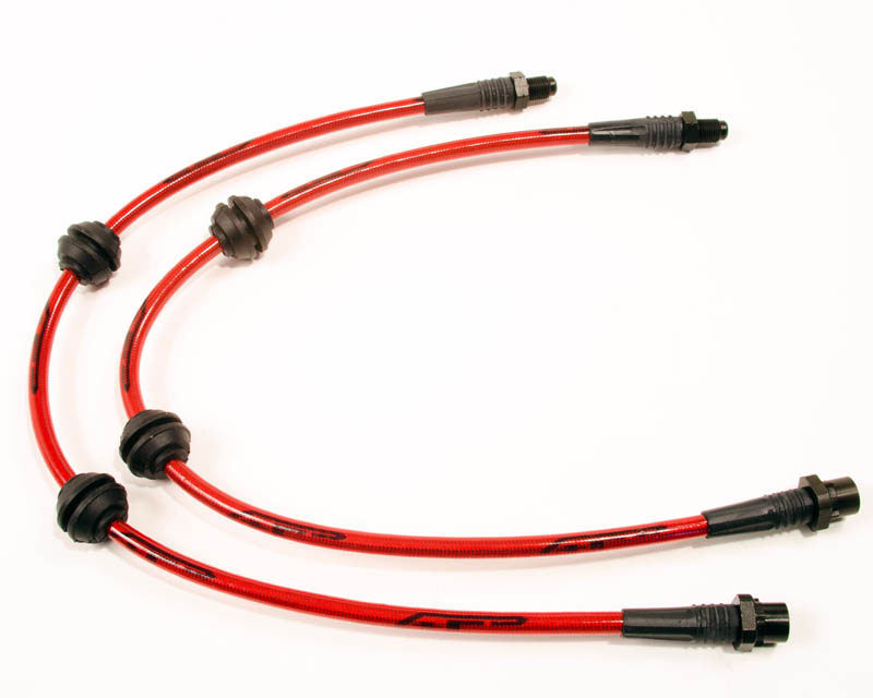 Agency Power Front Steel Braided Brake Lines BMW 135i 08-11 