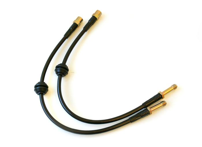 Agency Power Front Steel Braided Brake Lines BMW E46 M3 01-05 