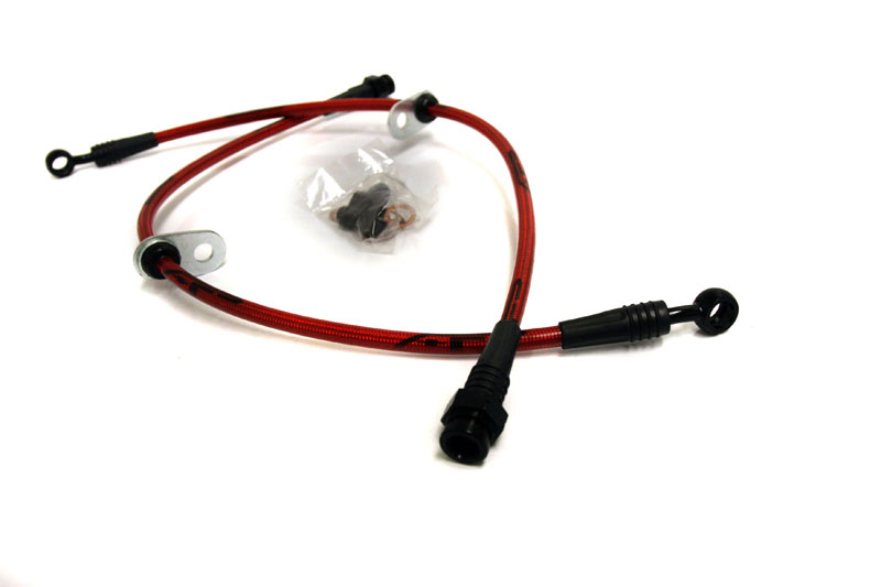 Agency Power Front Steel Braided Brake Lines Chevrolet Camaro 10-13 