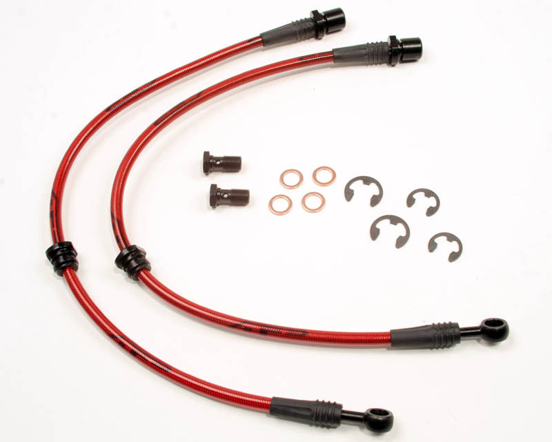 Agency Power Front Steel Braided Brake Lines Subaru Impreza GC8 98-01 