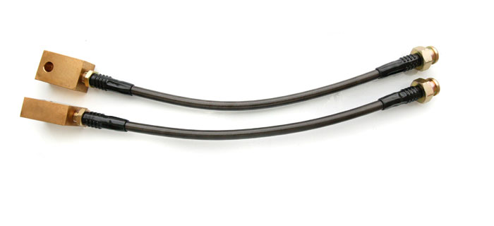 Agency Power Rear Steel Braided Brake Lines (Brembo) Nissan 350Z Z33 03-08 