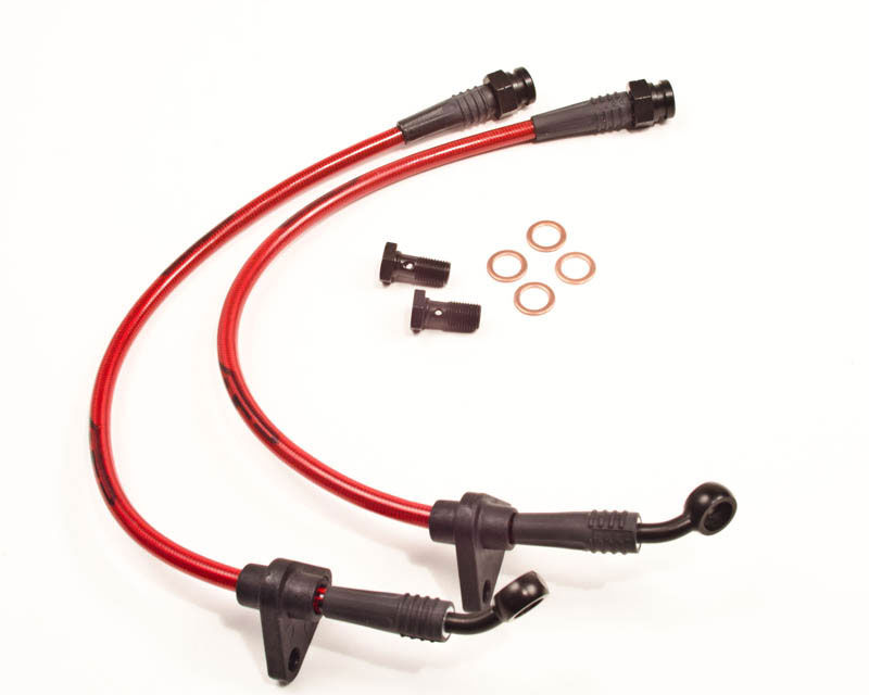 Agency Power Rear Steel Braided Brake Lines Honda S2000 00-05 