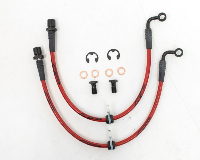 Agency Power Rear Steel Braided Brake Lines Scion FR-S 2013+ 