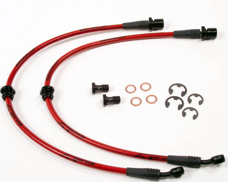 Agency Power Rear Steel Braided Brake Lines Subaru Legacy 97-04 