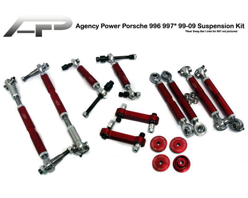 Agency Power The Red Group Race Suspension Kit Porsche 996 Turbo 01-05 
