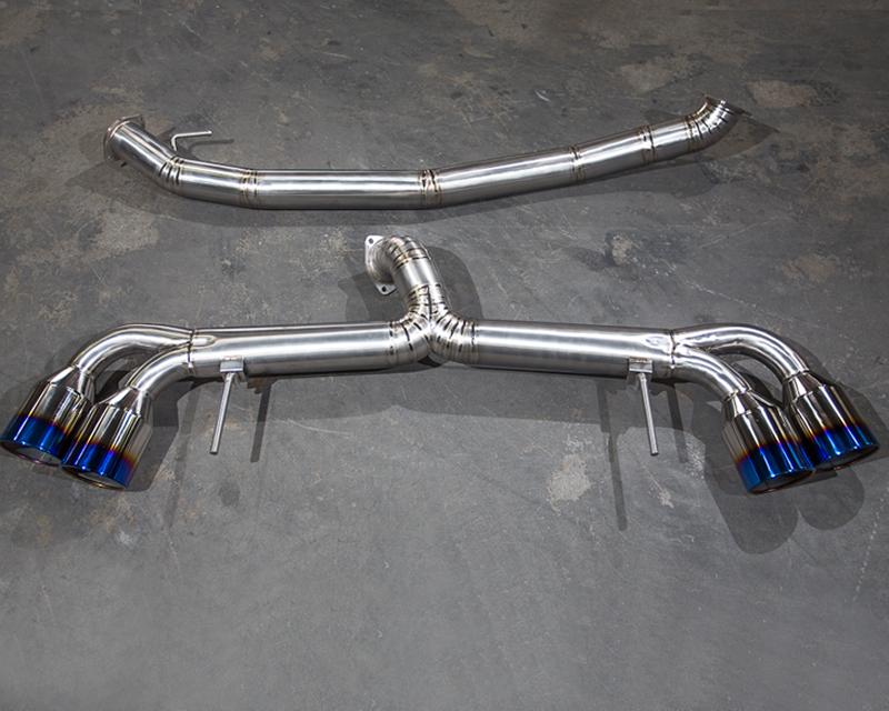Agency Power Titanium Exhaust 90mm Piping Nissan R35 GTR 09-14