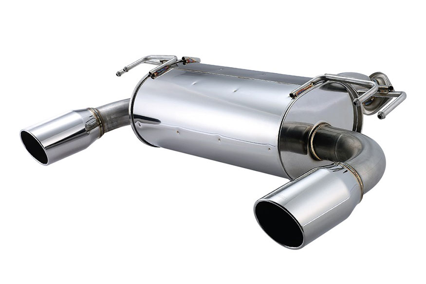 Apexi Hybrid Megaphone EVO Exhaust Mitsubishi EVO X 08+ 65-70mm x 2 Piping 115mm x 2 Tip