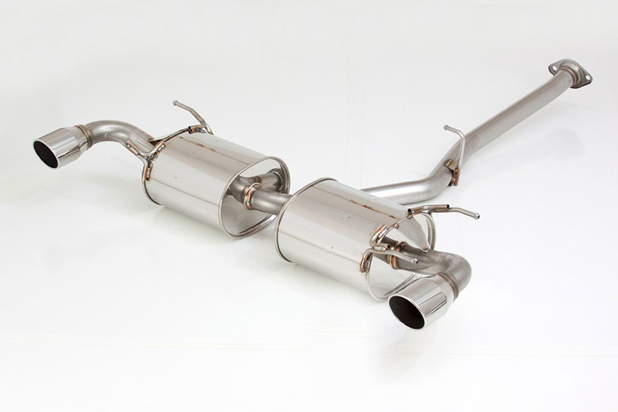Apexi Hybrid Megaphone EVO Exhaust Mazda RX-8 04+ 60-60mm x 2 Piping 105mm x 2 Tip
