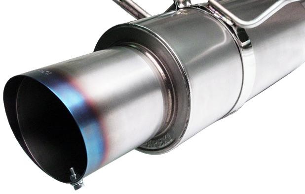 Apexi N1 EXTI Exhaust Nissan 240SX 89-94 75mm-75mm-85mm Piping 115mm Tip