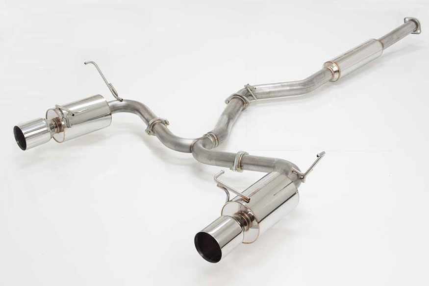 Apexi N1 Evolution-R Exhaust Subaru Impreza WRX/Sti Sedan (GVB/GVF) 11-** 3.0" -> 2.5" x 2 Piping 115mm Tip
