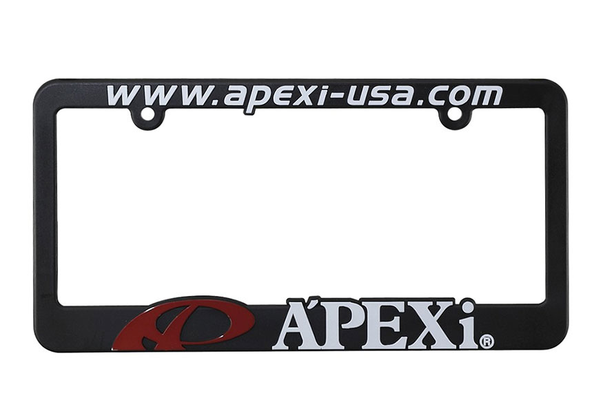 A'PEX License Plate Frame, Red Logo