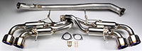 Apexi RS EVO Extreme Exhaust Nissan Skyline GTR35 08+ 85mm-50.8mm x 2-60.5mm x 2 Piping 123mm x 4 Tip