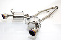 Apexi RS EVO Extreme Exhaust Nissan 370Z (non-resonators) 09+ 60mm x 2 Piping 123mm x 2 Tip