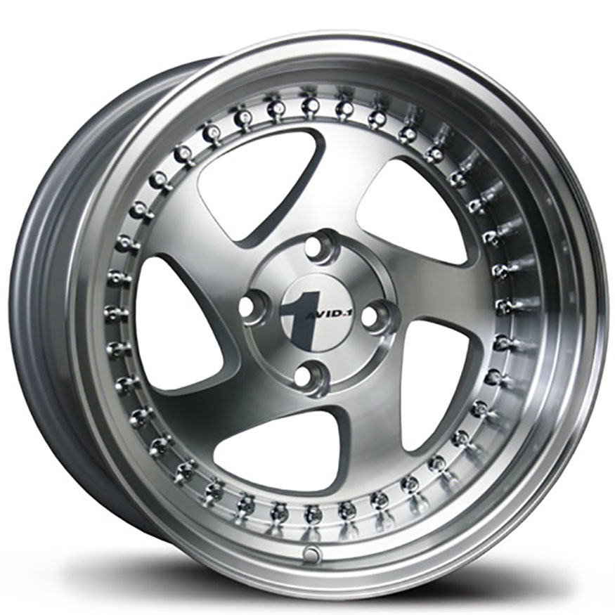 AVID1 AV 19 Wheel Rim 15x8 4x100 ET25 73.1 Machined/Polished Lip