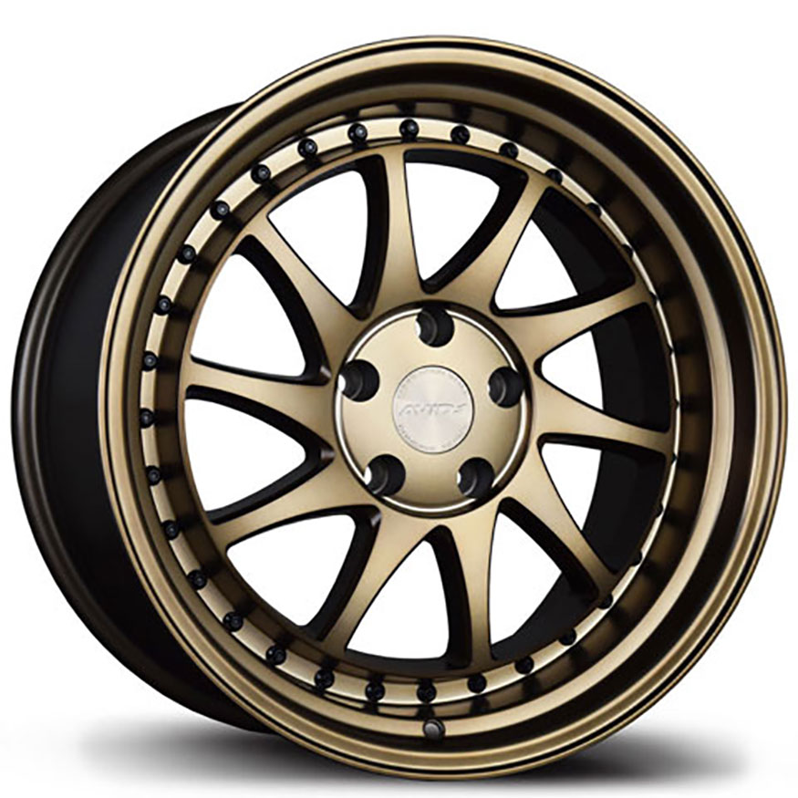 AVID1 AV 56 Wheel Rim 17x8 4x100 ET35 73.1 Titanium Bronze