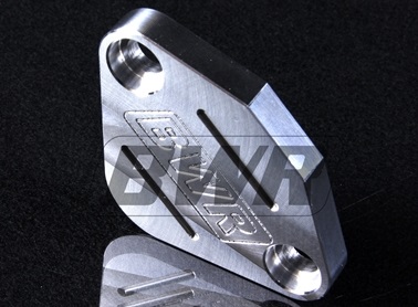 Blackworks Racing EGR Block Off Plate - Polished