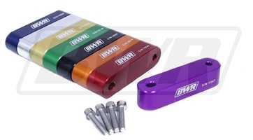 Blackworks Racing Hood Risers (Pair) Polished