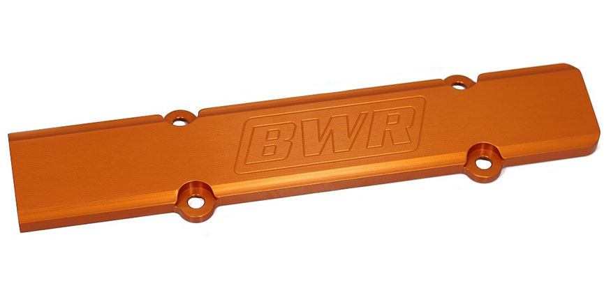Blackworks Racing B-Series Billet Spark Plug Wire Cover-Orange