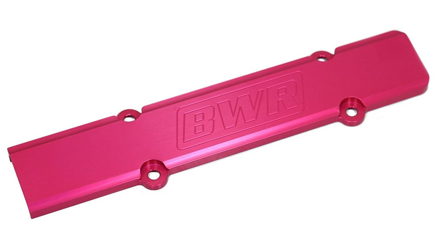 Blackworks Racing B-Series Billet Spark Plug Wire Cover-Pink