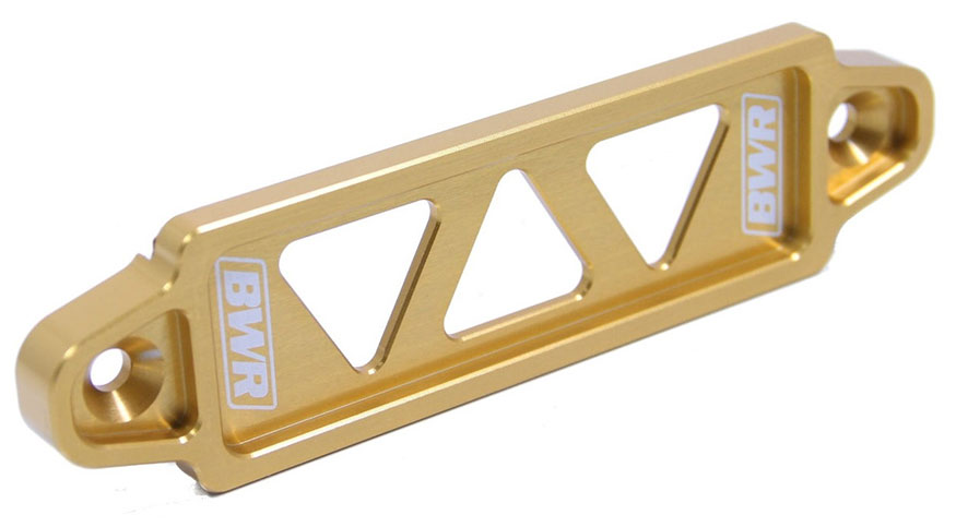 Blackworks Racing Billet Battery Tie Down, EG,EK,DC + Others Gold