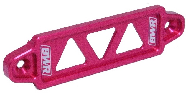 Blackworks Racing Billet Battery Tie Down, EG,EK,DC + Others Pink