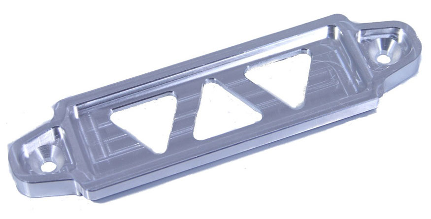 Blackworks Racing Billet Battery Tie Down, EG,EK,DC + Others Polished