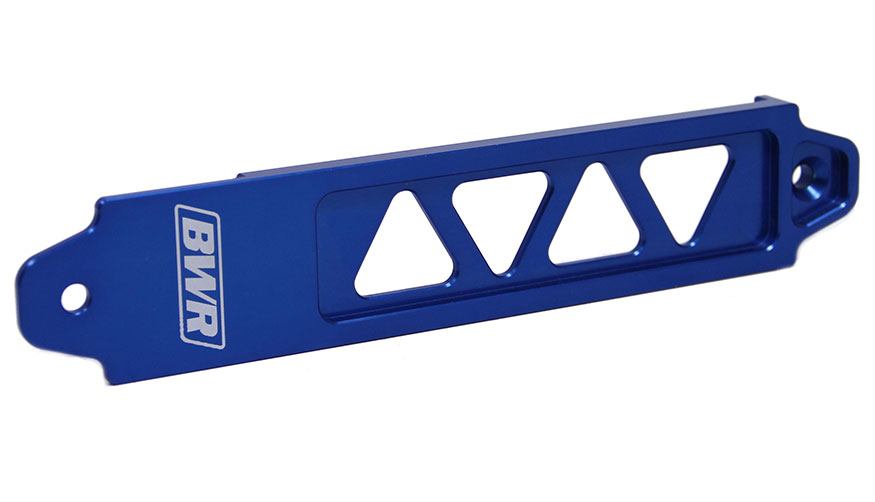 Blackworks Racing Billet Battery Tie Down, RSX/EP3 + Others Blue