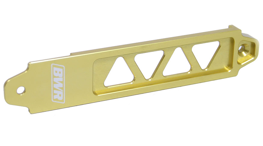 Blackworks Racing Billet Battery Tie Down, RSX/EP3 + Others Gold