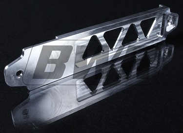 Blackworks Racing Billet Battery Tie Down, RSX/EP3 + Others Polished