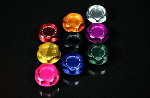 Blackworks Racing Universal Oil Cap Orange