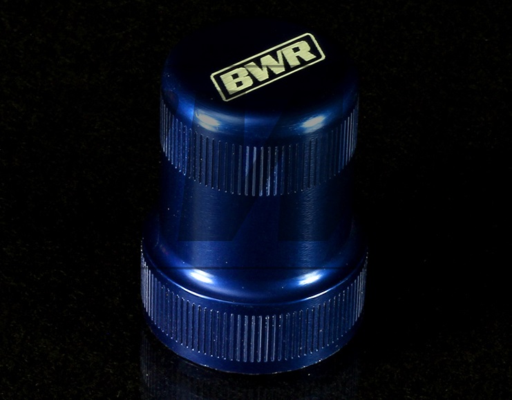 Blackworks Racing Vtec Solenoid Cover - Small - Honda/Acura 92-00 Blue