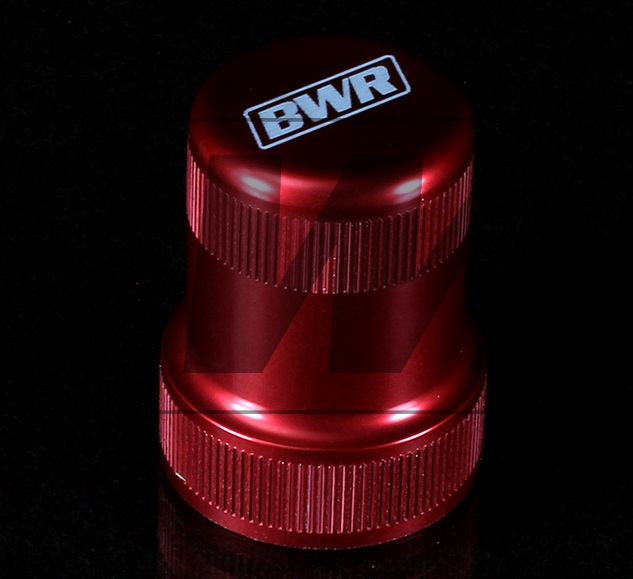 Blackworks Racing Vtec Solenoid Cover - Small - Honda/Acura 92-00 Red