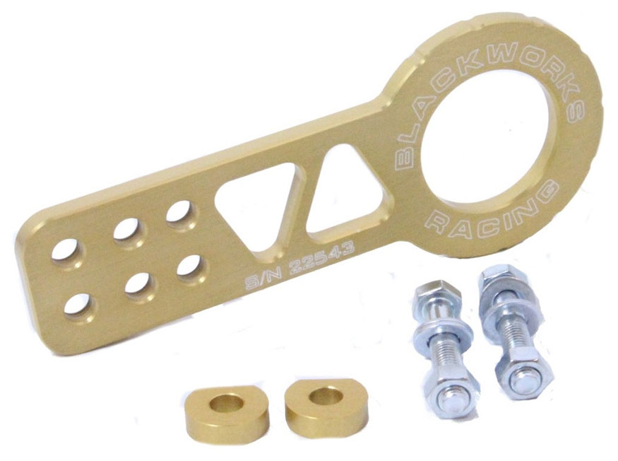 Blackworks Racing Front Tow Hook - Gold