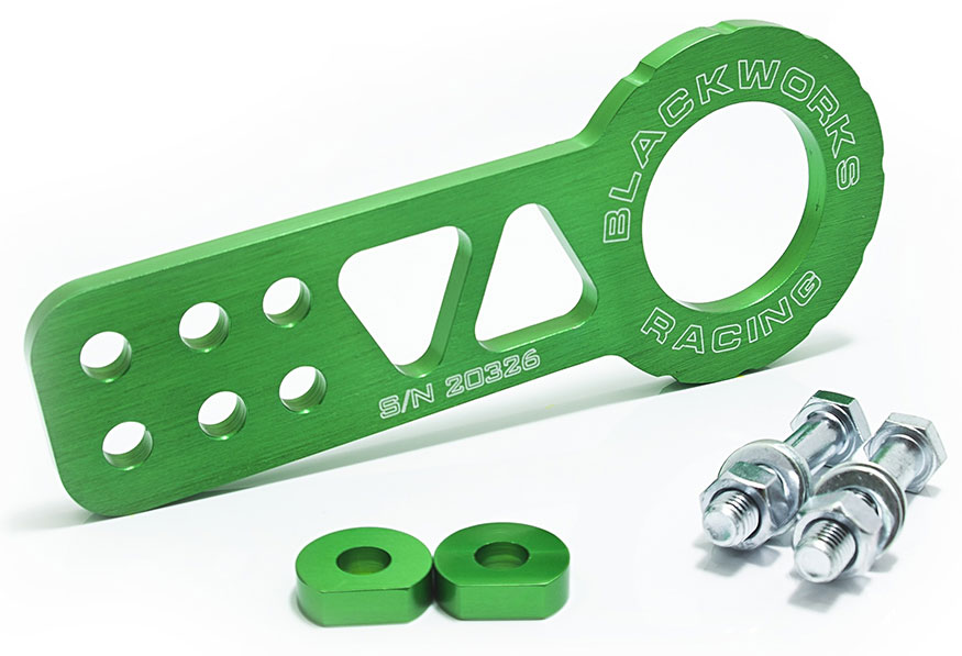 Blackworks Racing Front Tow Hook - Green