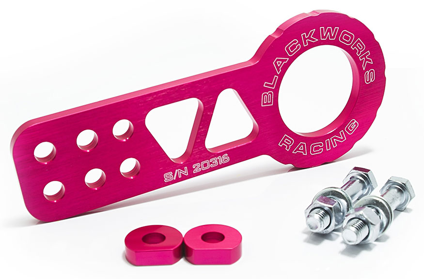 Blackworks Racing Front Tow Hook - Pink