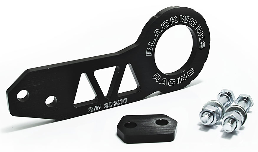 Blackworks Racing Rear Tow Hook - Black