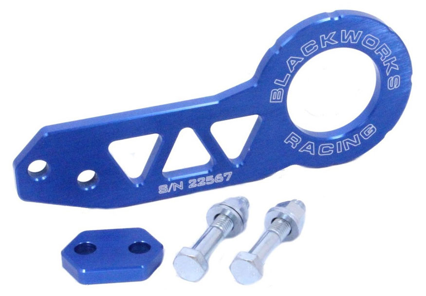 Blackworks Racing Rear Tow Hook - Blue