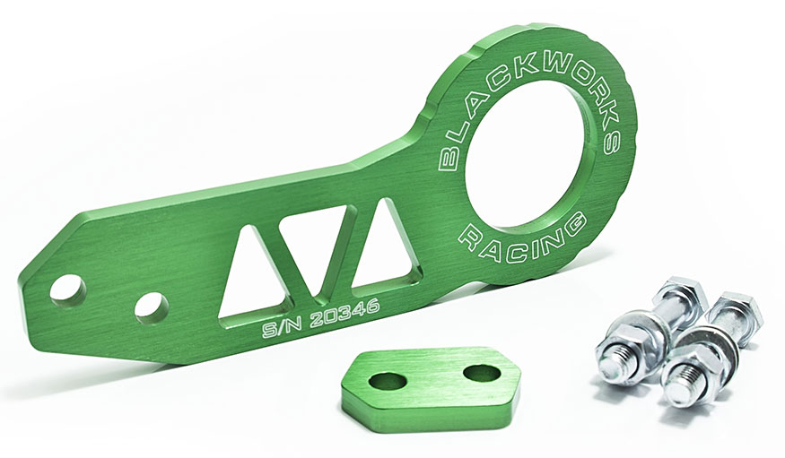 Blackworks Racing Rear Tow Hook - Green