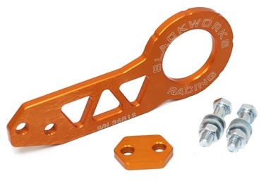 Blackworks Racing Rear Tow Hook - Orange