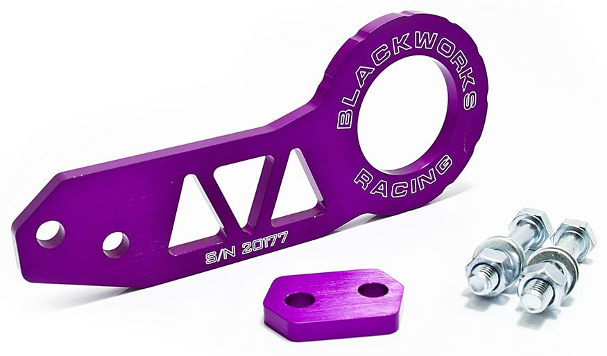 Blackworks Racing Rear Tow Hook - Purple