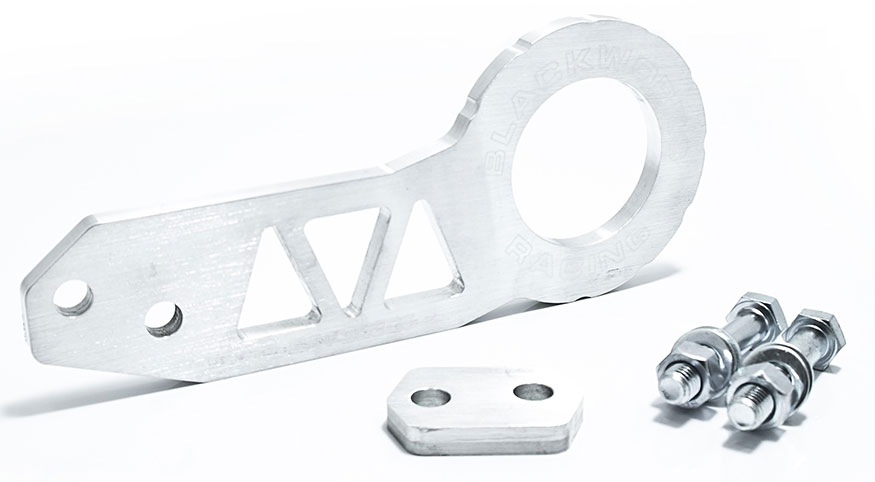 Blackworks Racing Rear Tow Hook - Silver