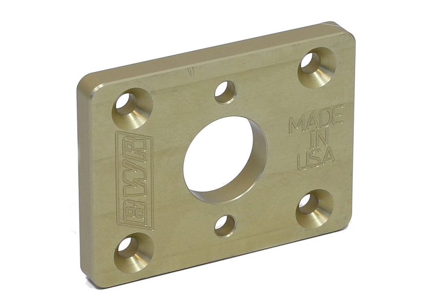 Blackworks Racing Brake Booster Delete Plate - Gold